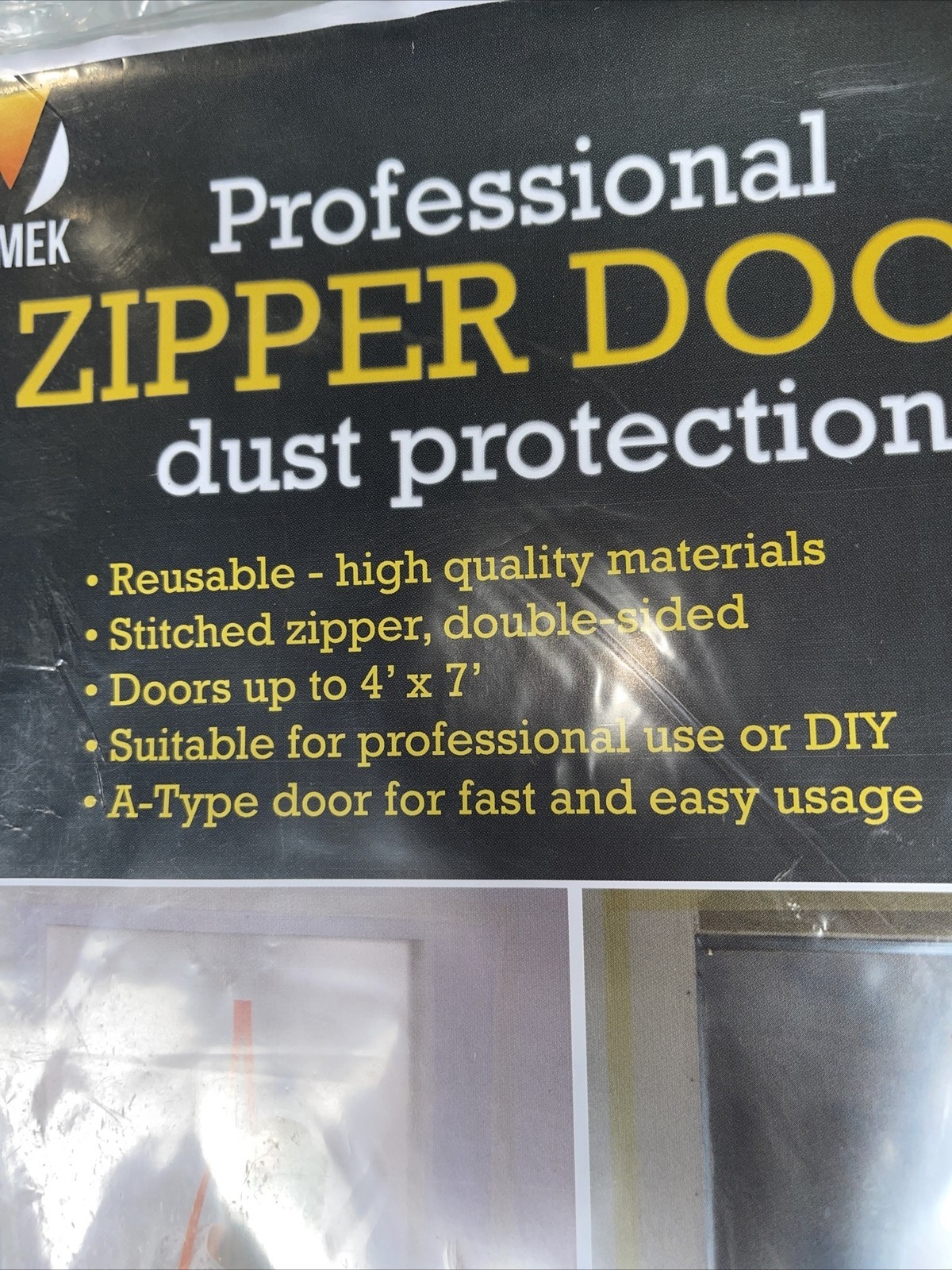 Professional Zipper Door, Dust Protection Wall, Barrier for Dust Containment