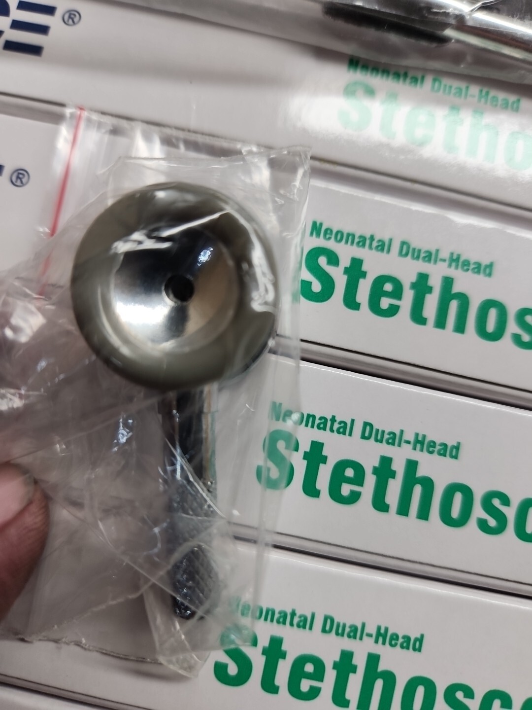 Case 30 MediChoice DUAL Head NEONATAL Stethoscope YELLOW 995130