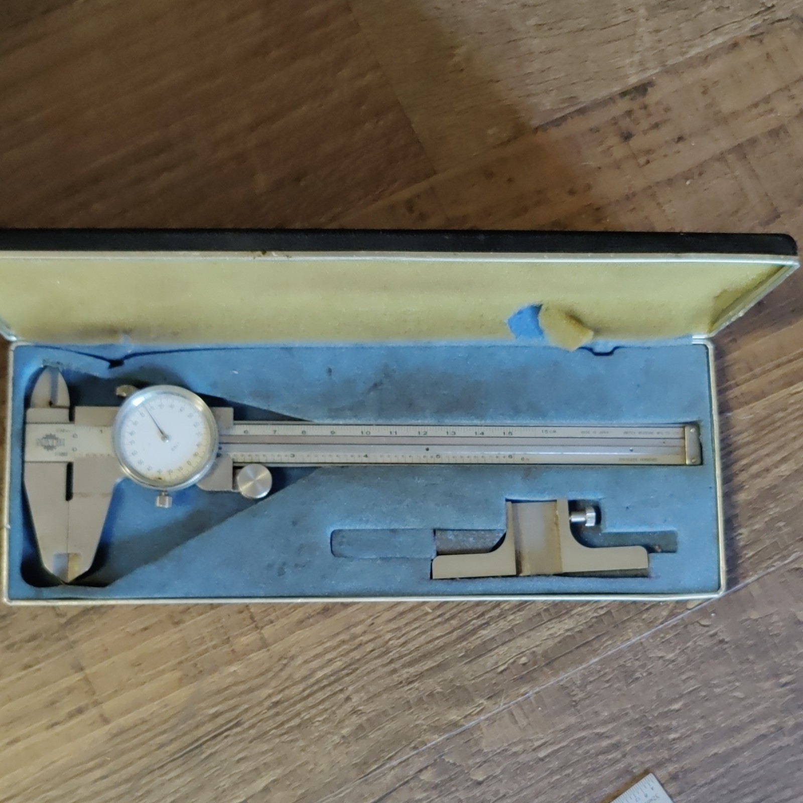 Vintage Matsui Dial Caliper 6 in / 150mm Stainless Steel Made In Japan