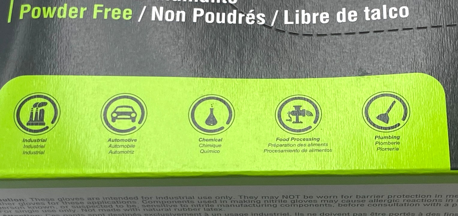 Gloveworks 8 Mil Nitrile Gloves Green Medium 1000 Count Heavy Duty DisposableNEW