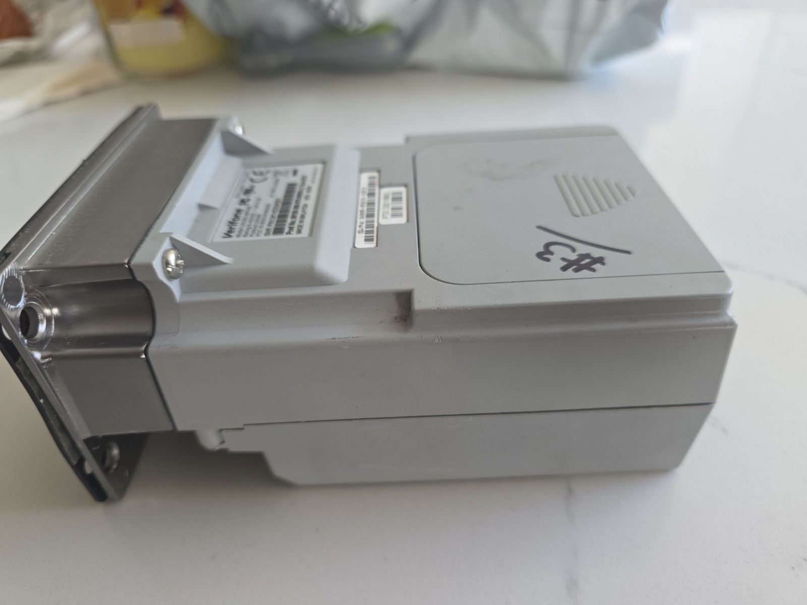Verifone UX300-WPWR Credit Card Reader UNTESTED Parts Only