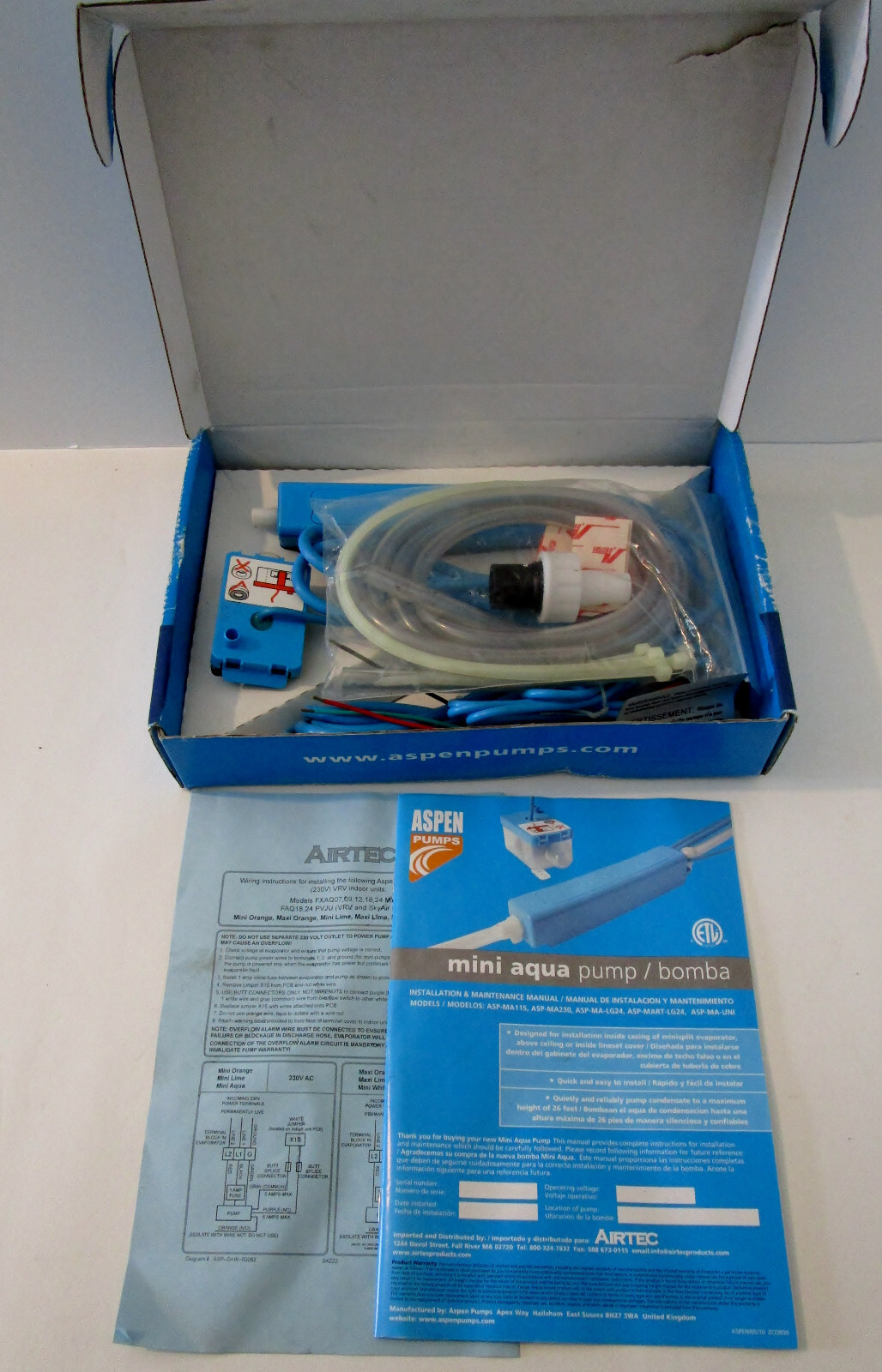 Aspen Mini Aqua Pump ASPMA230 230V For Parts