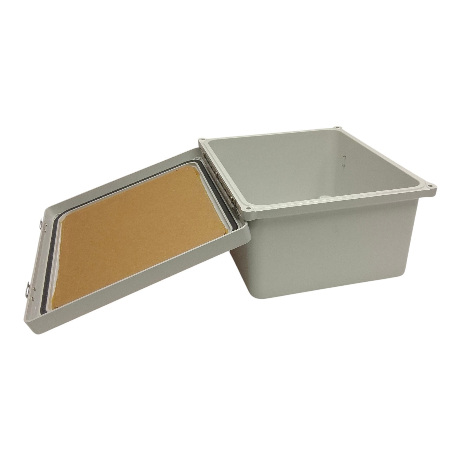 Allied Moulded AM1206TW 12x10x6 Fiberglass Enclosure Window Twist Latch