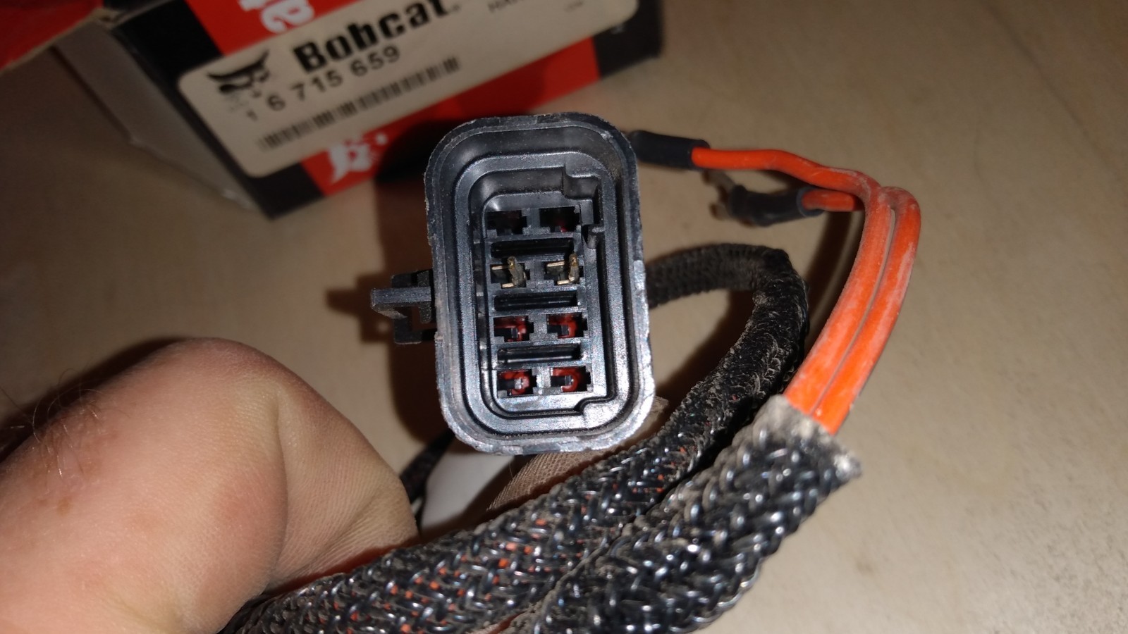 Bobcat Wiring Harness 6715659 – backup alarm wiring harness