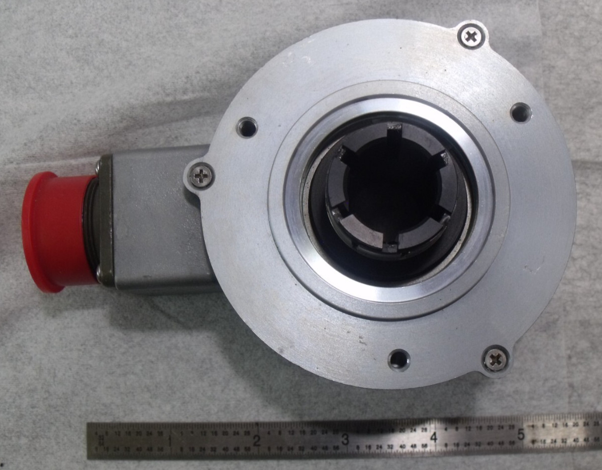 New BEI HS35F-20MM-R2-SS-25.000-T10-ABZC-28V/V-SM18-S Encoder
