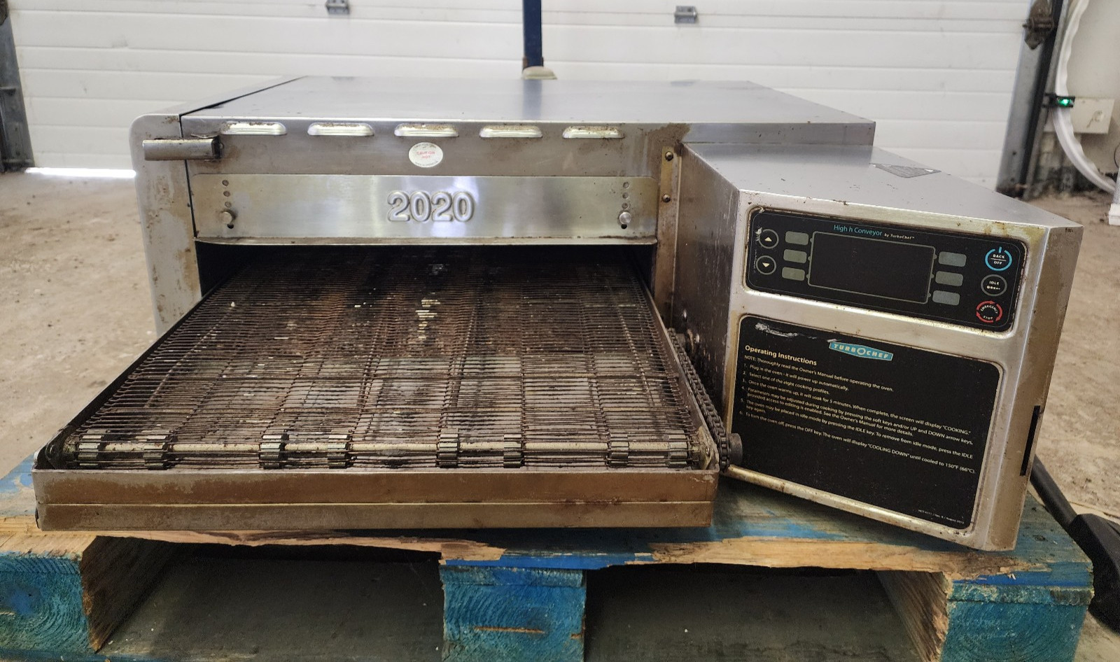 TurboChef HHC2020 48″ Electric Countertop Conveyor Oven, 3 Phase