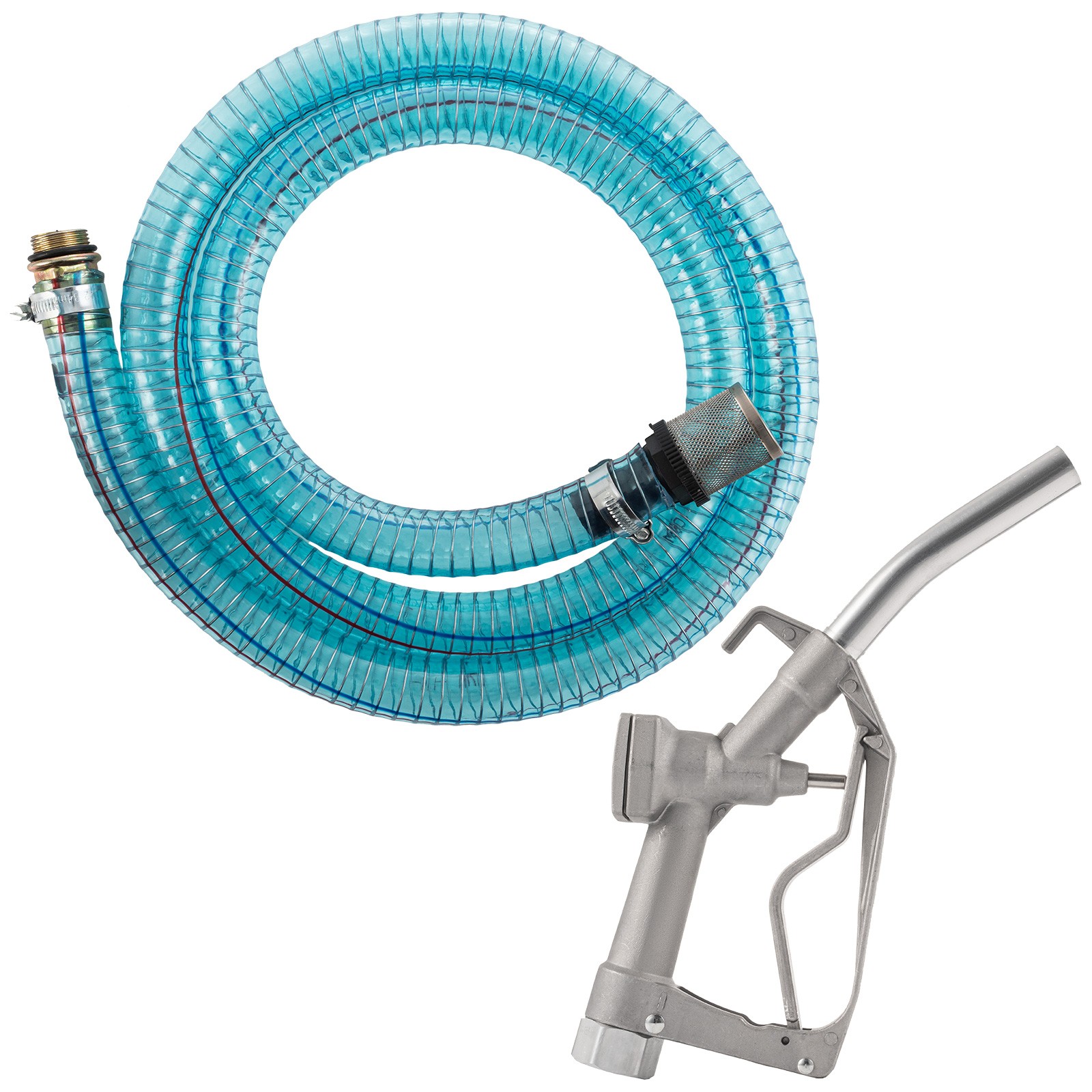 Fuel Transfer Pump 200W Electric Diesel Kerosene Pump 12V DC 10GPM Nozzle Hoses