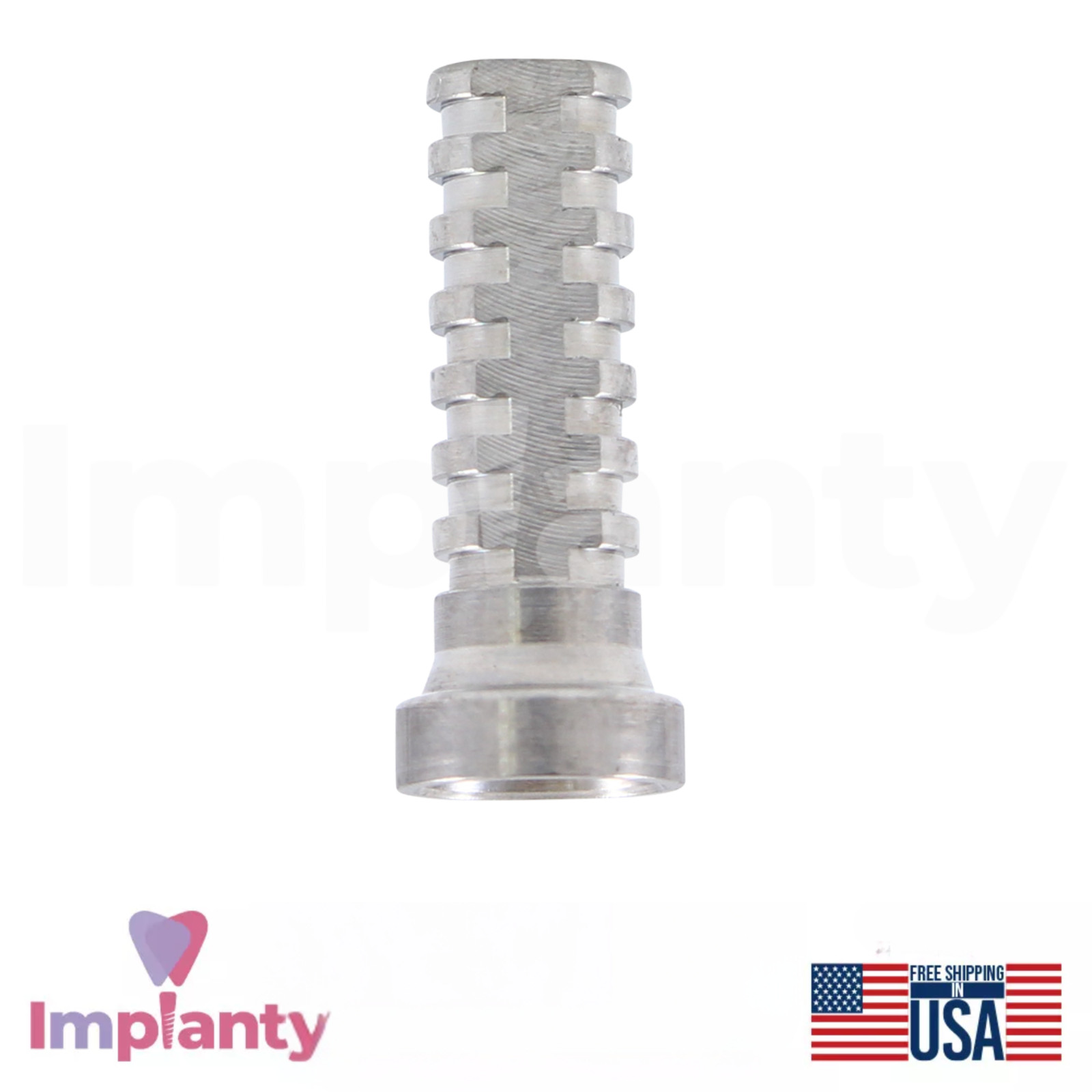 GDT Straight Multi Unit 1.6 Titanium Sleeve Set Slim Platform Int Hex 2.0mm