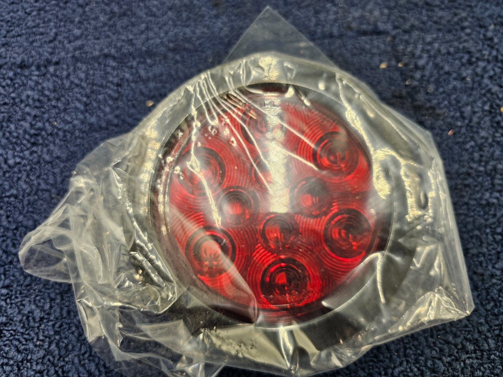(QTY 2) Optronics STL42RB LED Stop Tail & Turn Light 4 Round 10 Diode Red