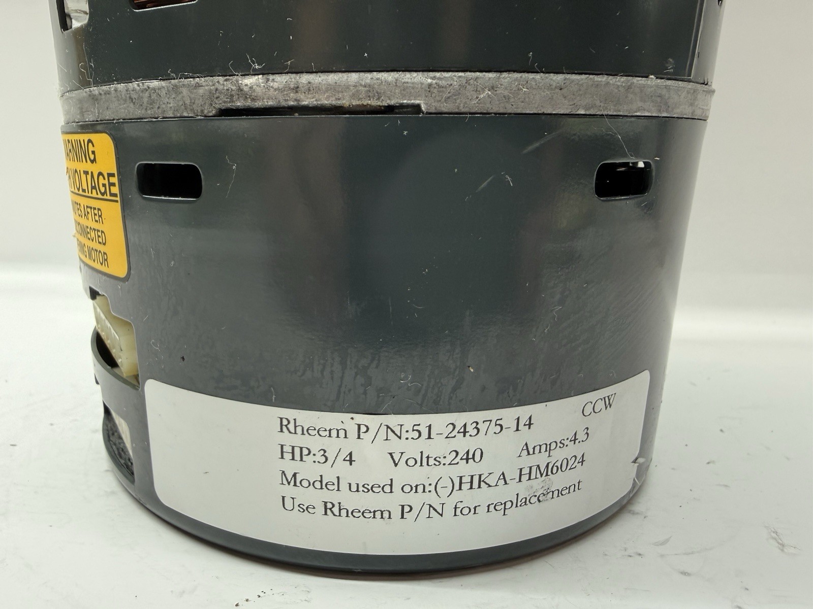 GE Genteq ECM 5SME39SL0615 3/4HP Blower Motor 51-24375-14 CCW DG02 51-24375-00