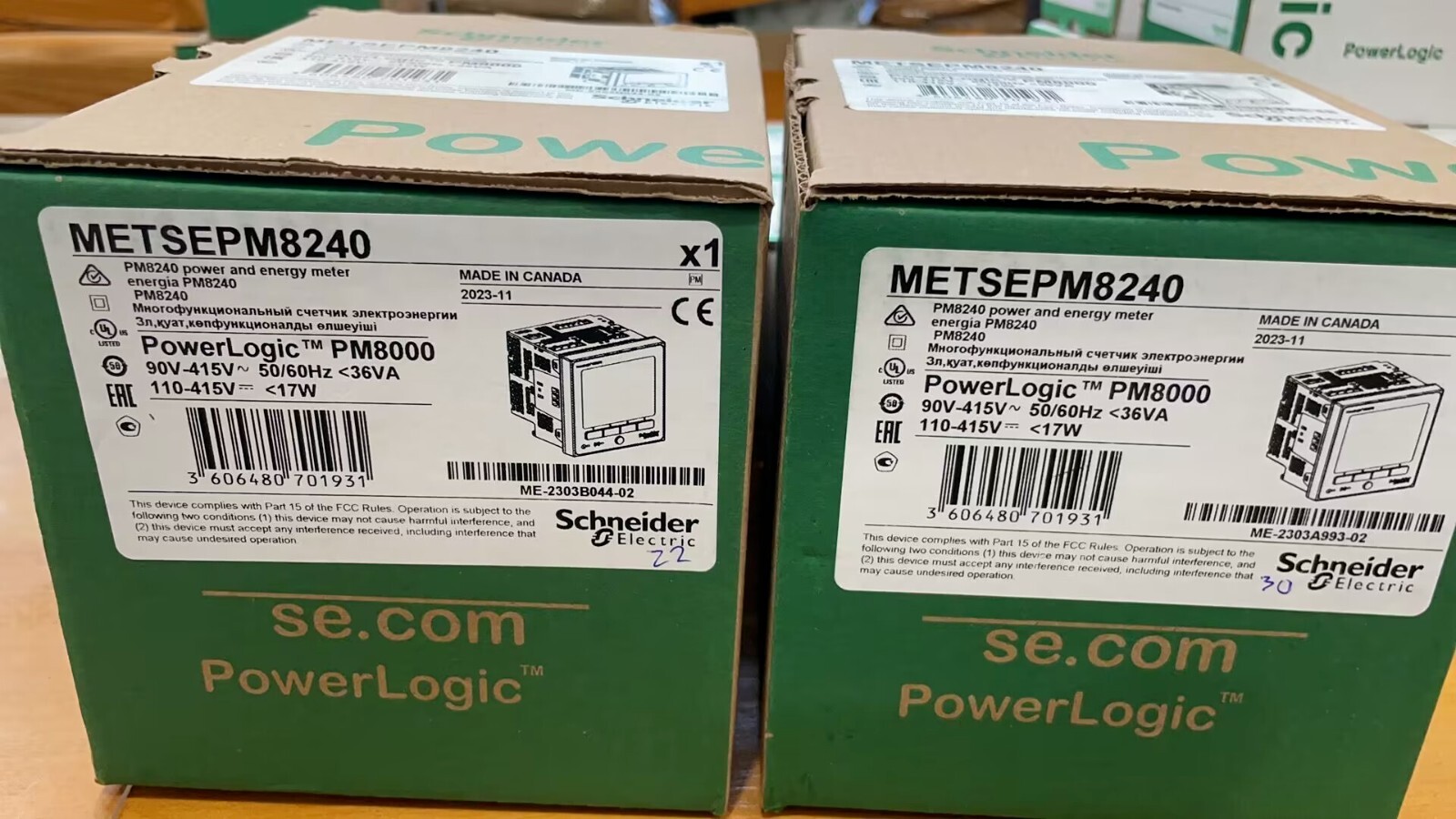 Over 100pcs IN STOCK. BRAND NEW METSEPM8240 Power Logic Meter SCHNEIDER ELECTRIC