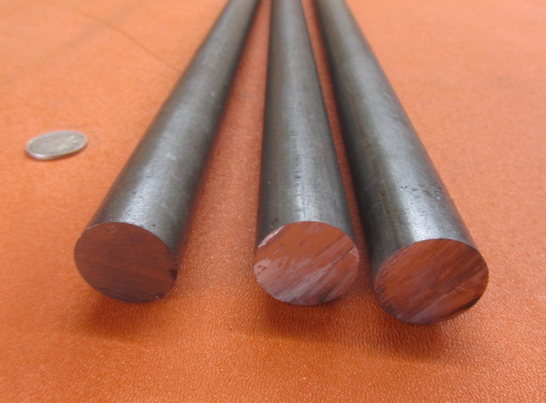 12L14 Steel Unpolished Rod, Round Bar 7/8″ Dia x 2 Foot Length, 3 Pcs, 6 Ft Tot