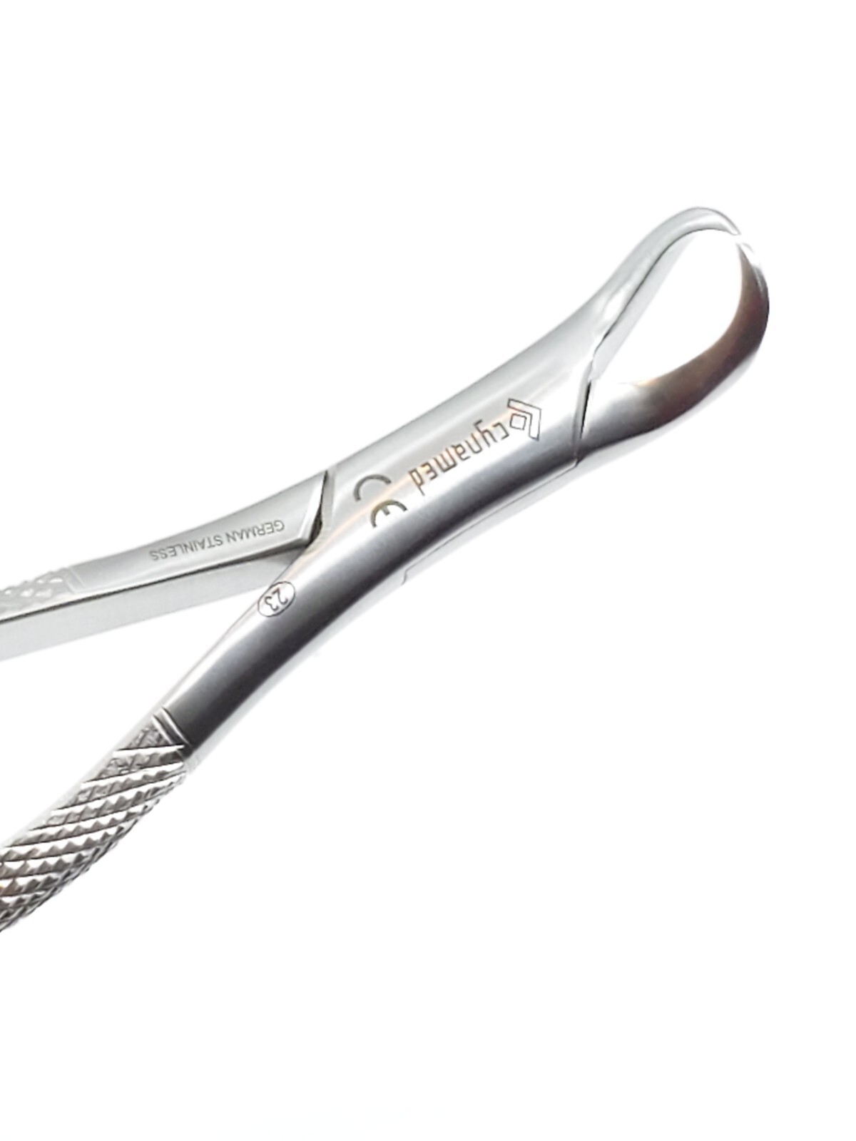 DENTAL TOOTH EXTRACTING FORCEPS #23 COW HORN LOWER MOLAR(GERMAN STAINLESS STEEL)