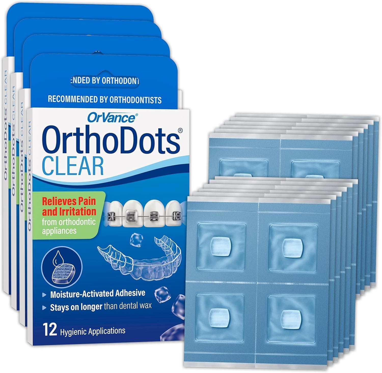 Orthodontic Wax Alternative Moisture Activated Clear Braces Wax 24 Hours