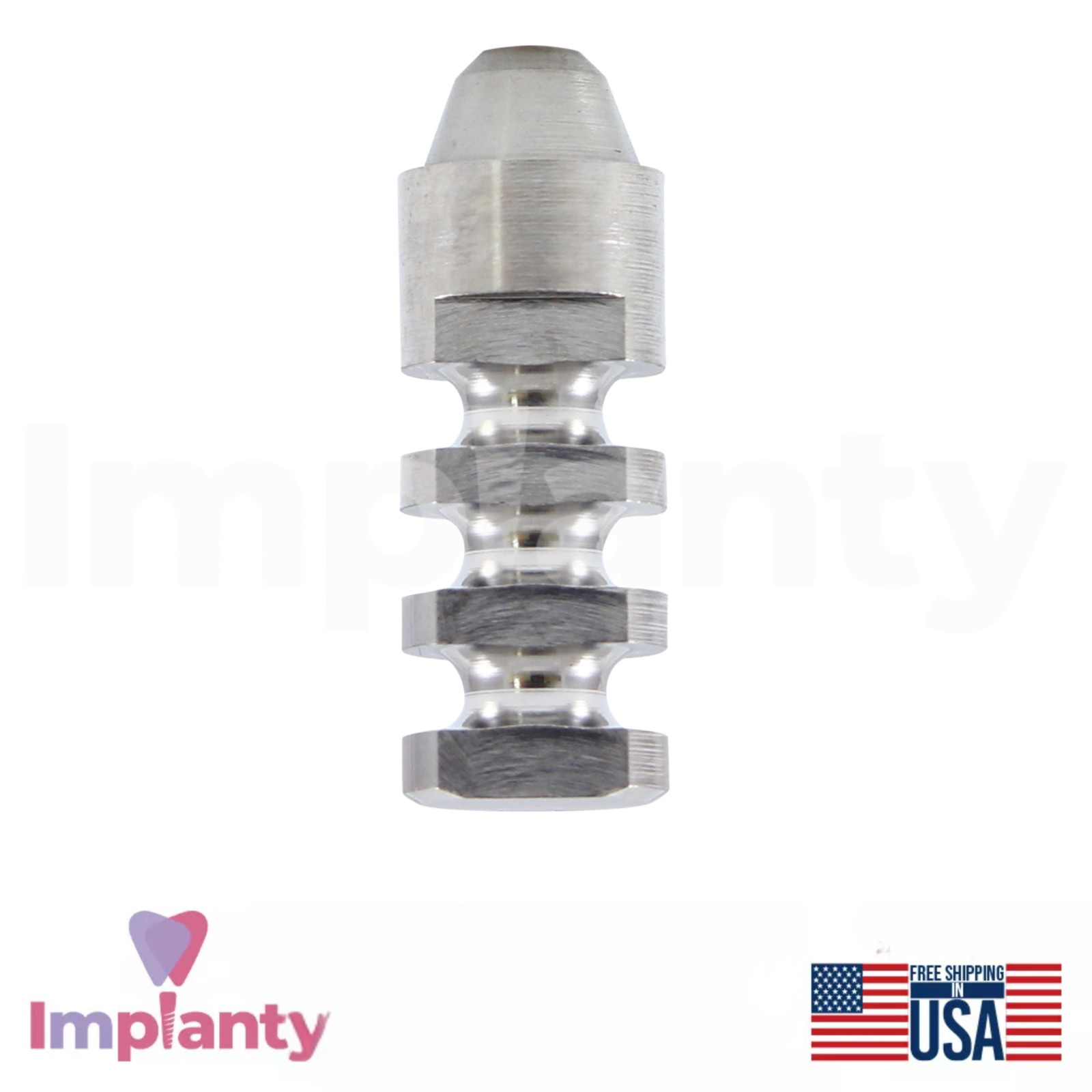 GDT Straight Multi Unit 1.6 Dental Prosthetic Int Kit Hex 2.42mm Connection