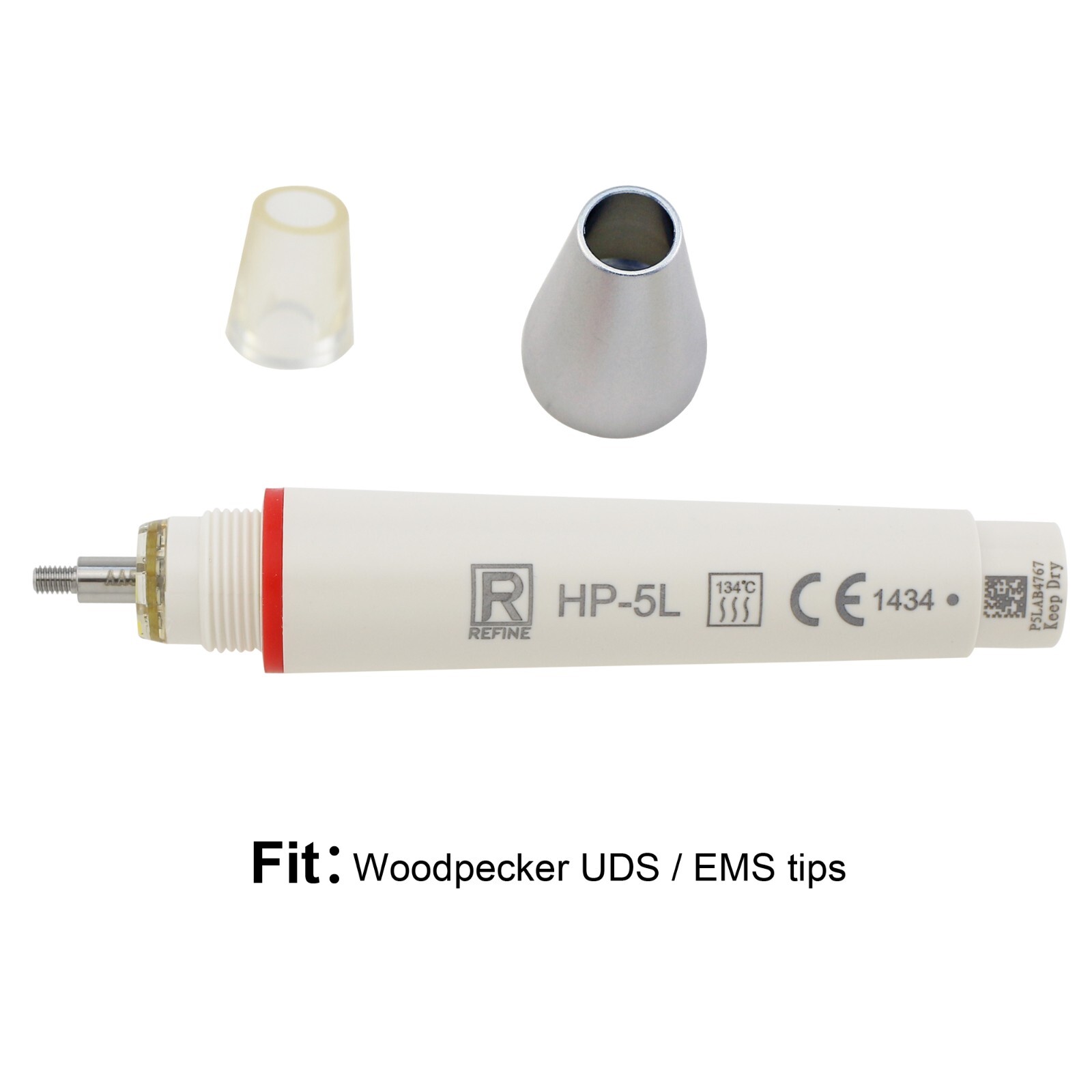 Woodpecker DTE EMS PIEZON LED Dental Ultrasonic Scaler Handpiece Tip HD-7L HW-5L