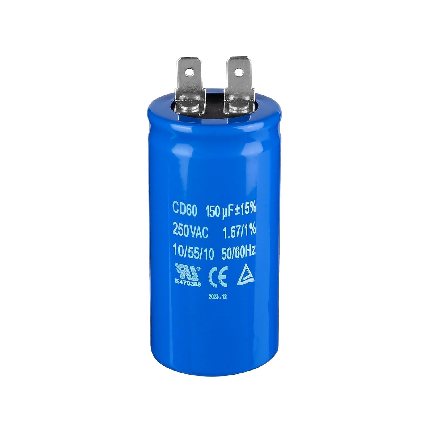 125VAC/250VAC 150uF CD60 Capacitor – Compact & Efficient Electric Motor Starter