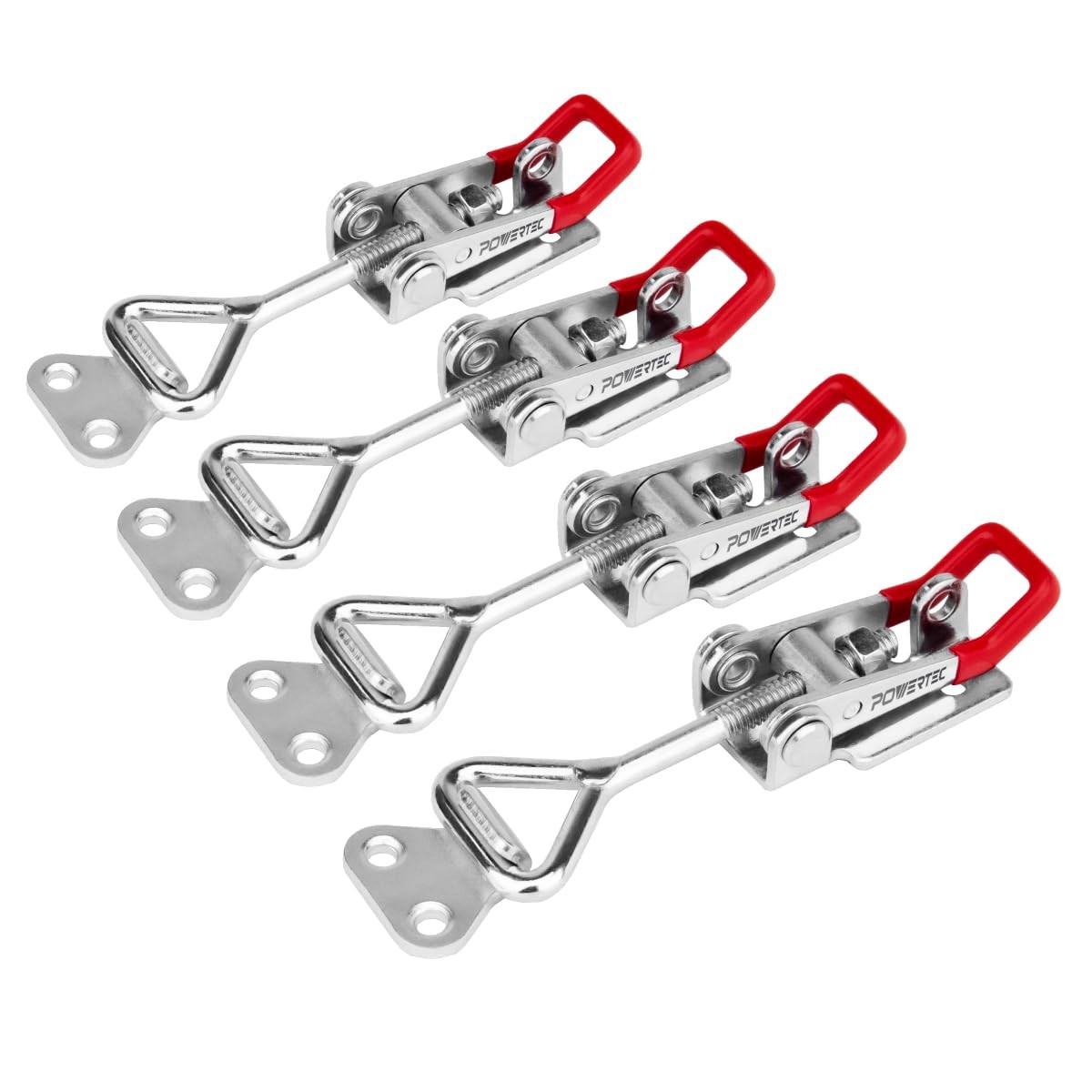 4 Pack HeavyDuty Toggle Latches 400 lbs Holding Capacity Zinc Plated for Cabine