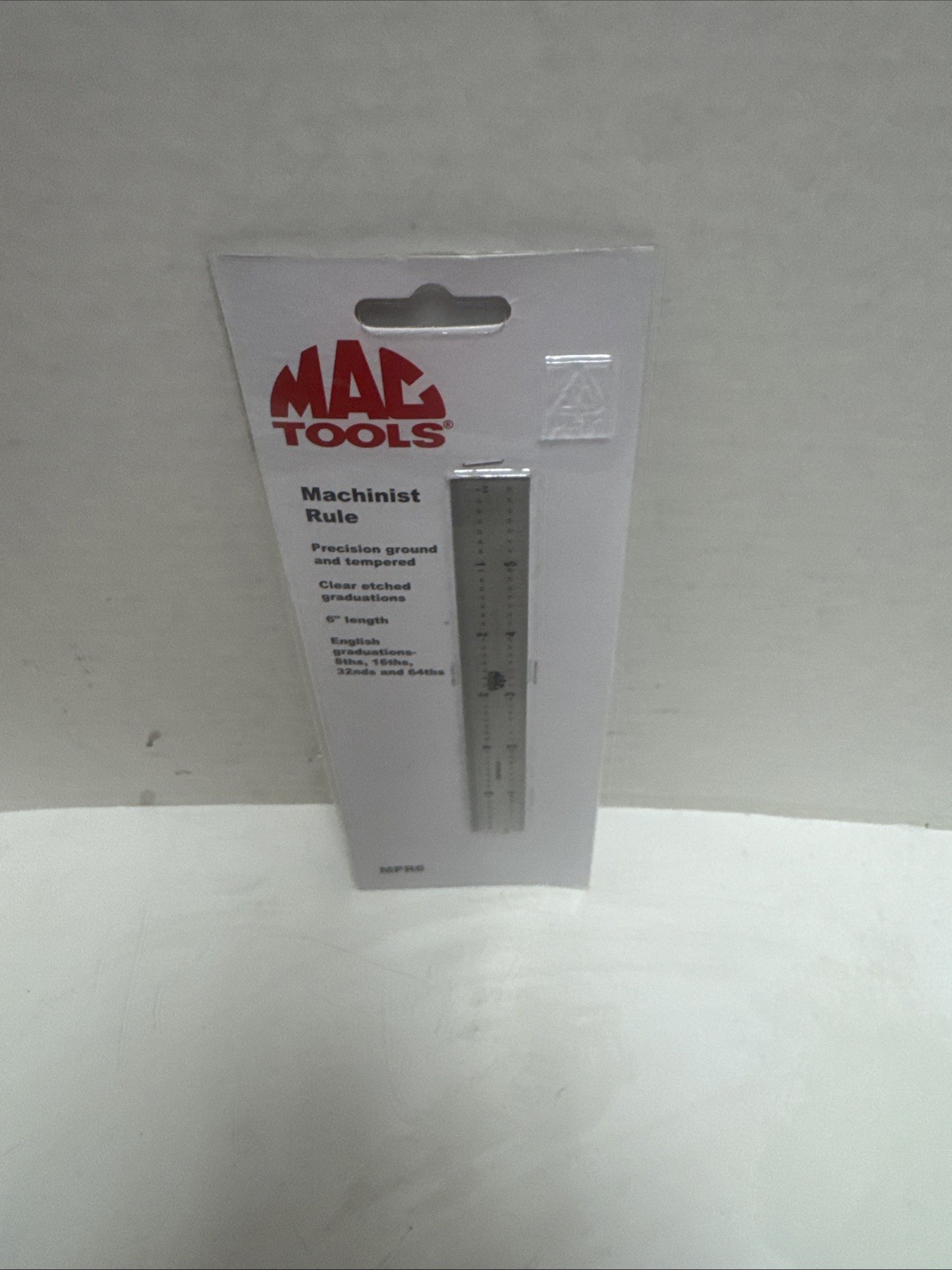 MAG TOOLS 6″ Stainless Steel Machinist Ruler Precision Measuring Tool MPR6 New