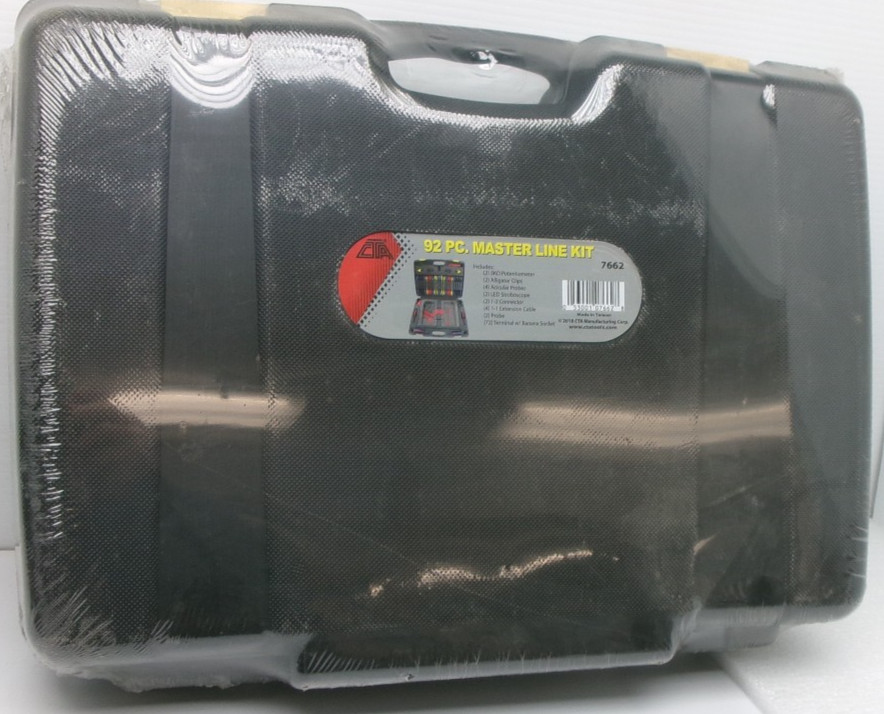 CTA 7662 Universal 92 Piece Electrical Testing Line Kit #1000KCZ