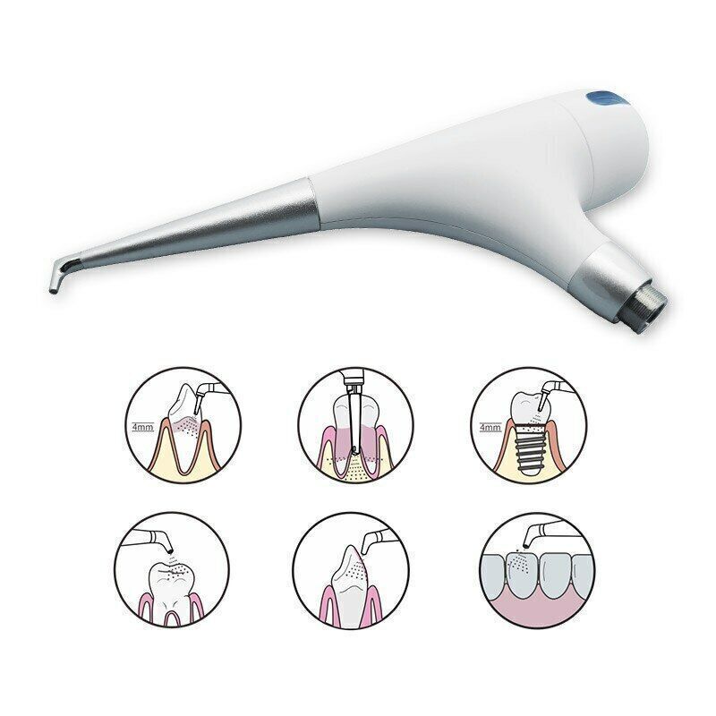 Dental Air Prophy Flow Teeth Polishing Polisher Handpiece Hygiene Jet 2/4 Holes