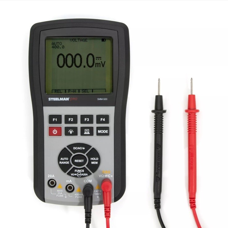 Steelman 500 AutoRanging True RMS Digital Oscilloscope and Multimeter SMM-500