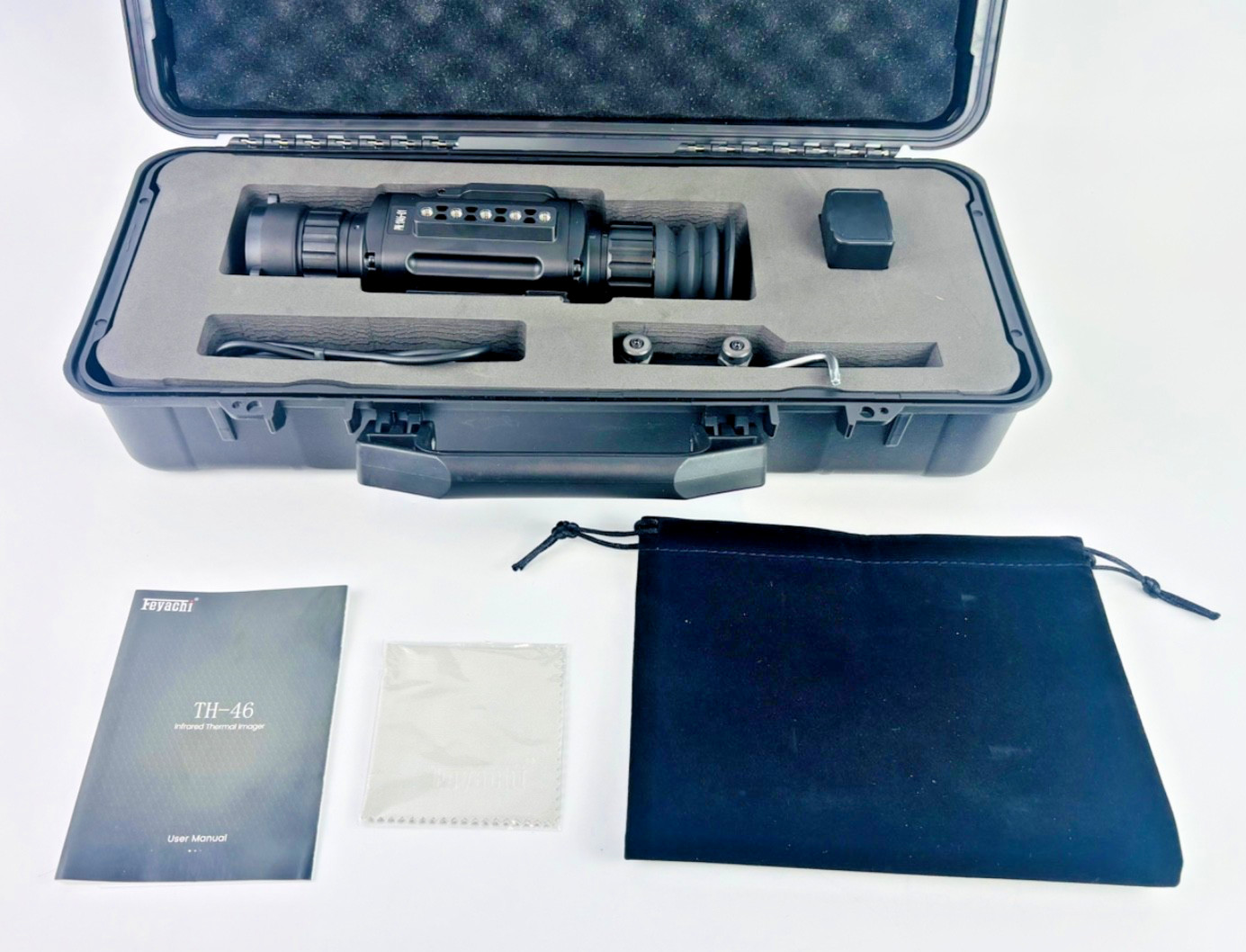 Feyachi TH-46 Thermal Scope 12um 256 x 192 Thermal Imaging Scopes with 25mm Lens