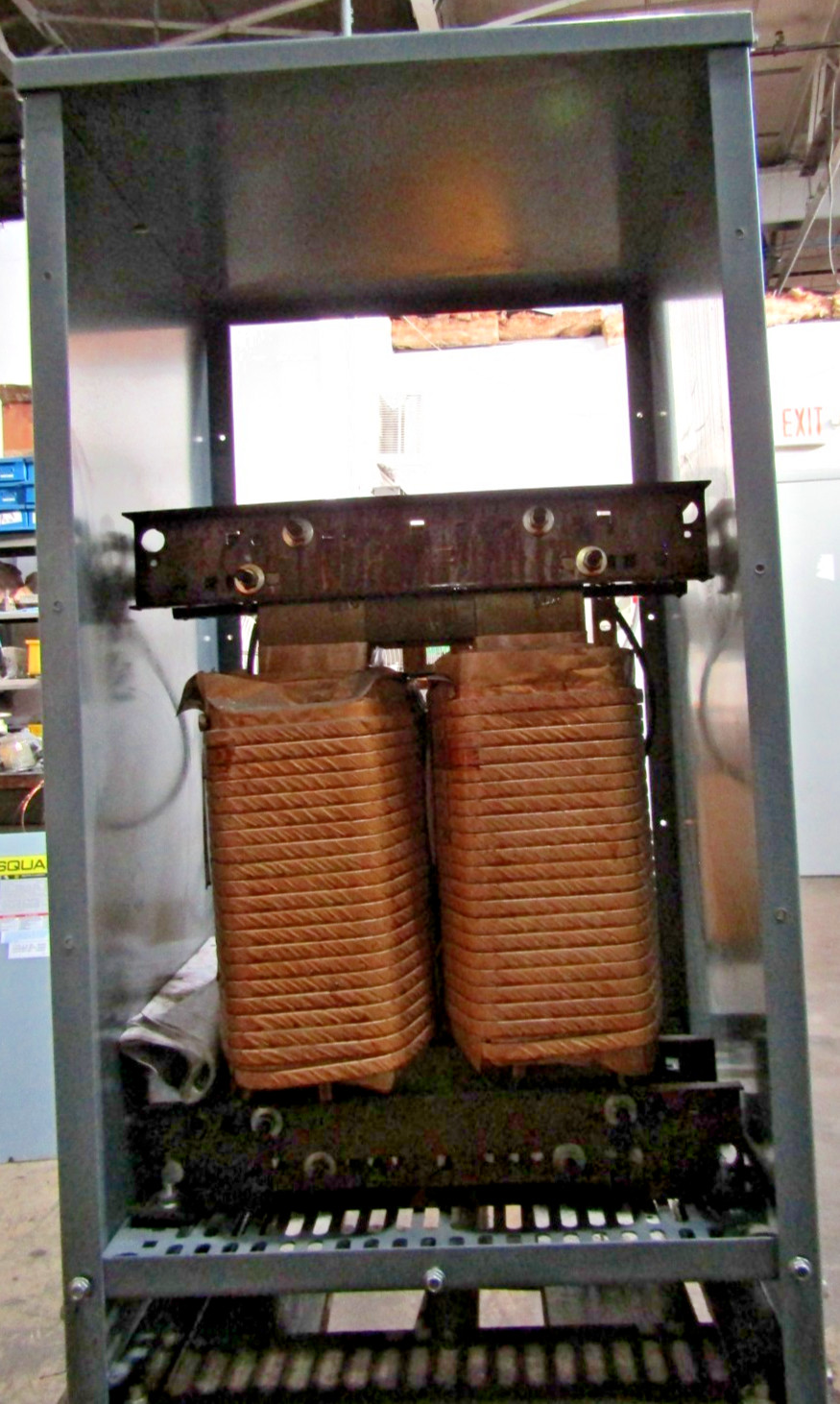 😏 NEW SQUARE D 37.5 kVA TRANSFORMER 480/240 VAC HI 240/120 VAC LO 1∅ EE37S3H