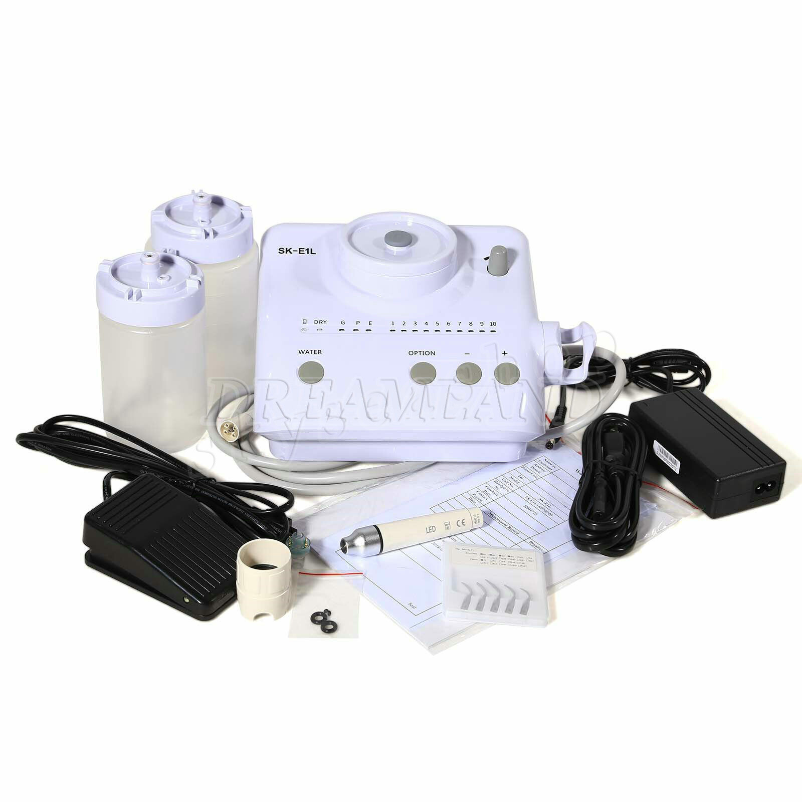 1-5pcs Dental Ultrasonic Piezo Scaler with LED light Handpiece for EMS Cavitron