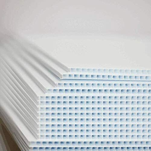 100 Blank Signs 24″ x 18″ x4 mm White corrugated plastic, bundles of 100 pieces