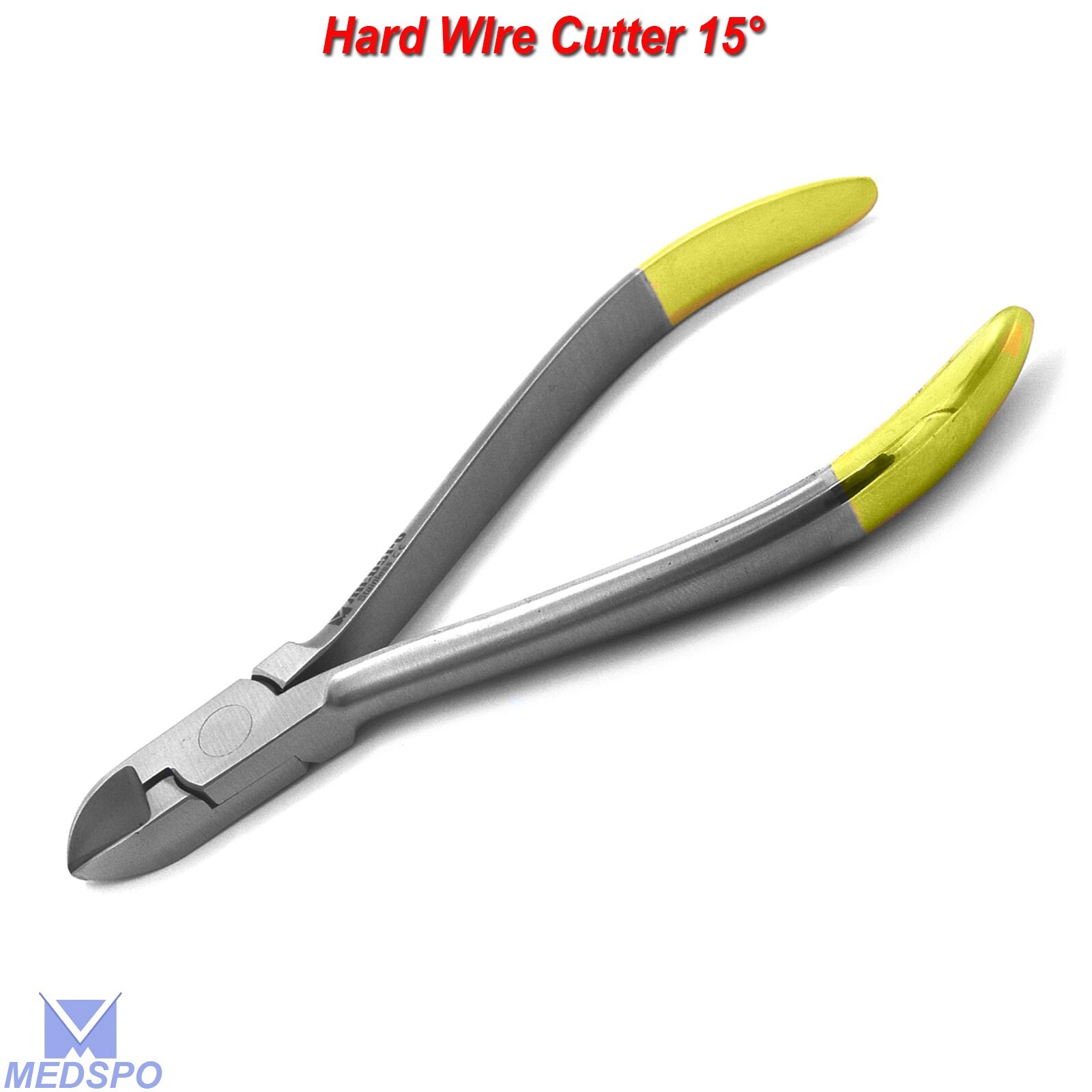 Orthodontic Ligature Hard Wire Cutter 15° Dental Ortho Braces Laboratory Pliers