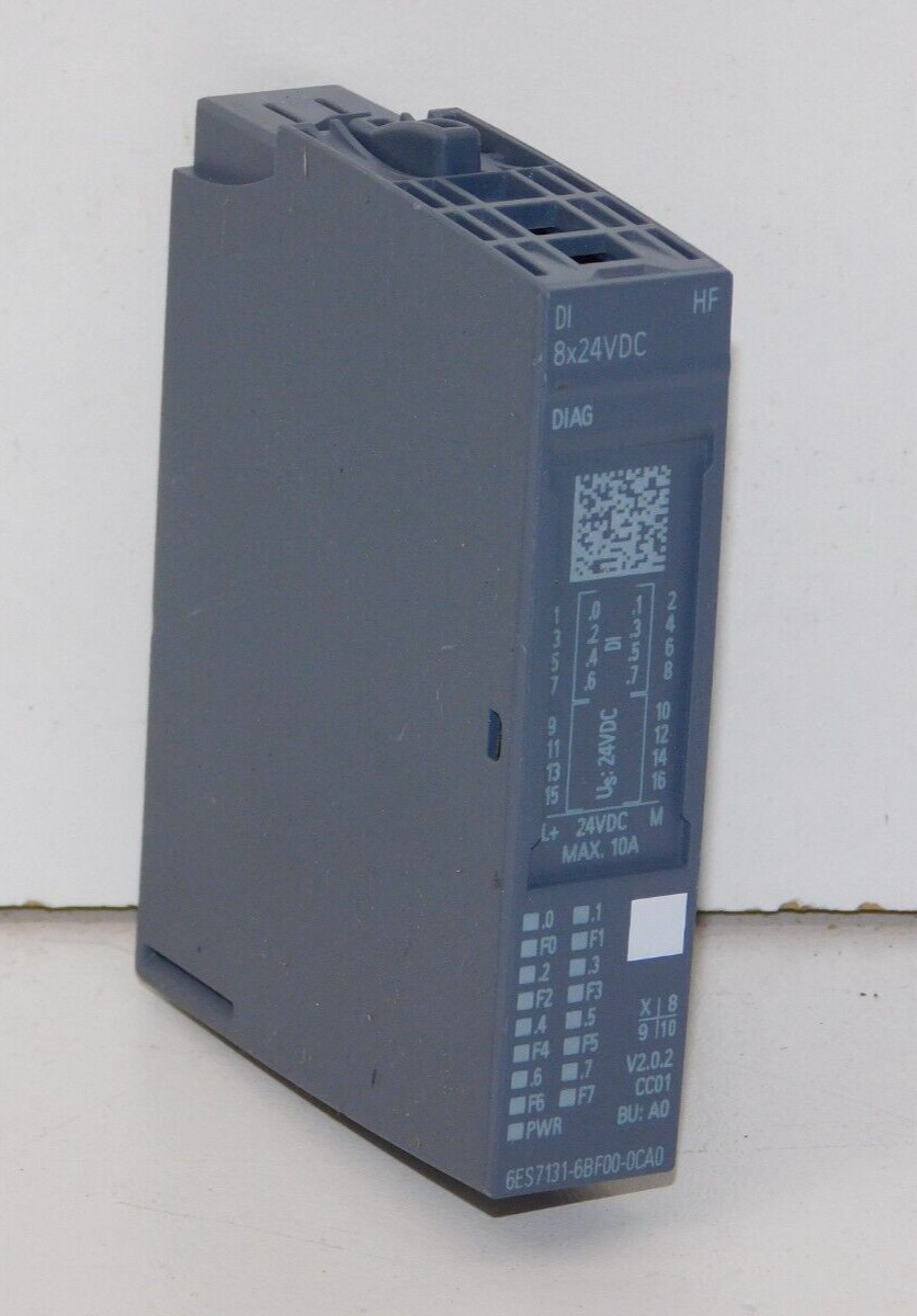 New Siemens 6ES7131-6BF00-0CA0 Simatic S7 Digital Input Module DI 8x24VDC HF