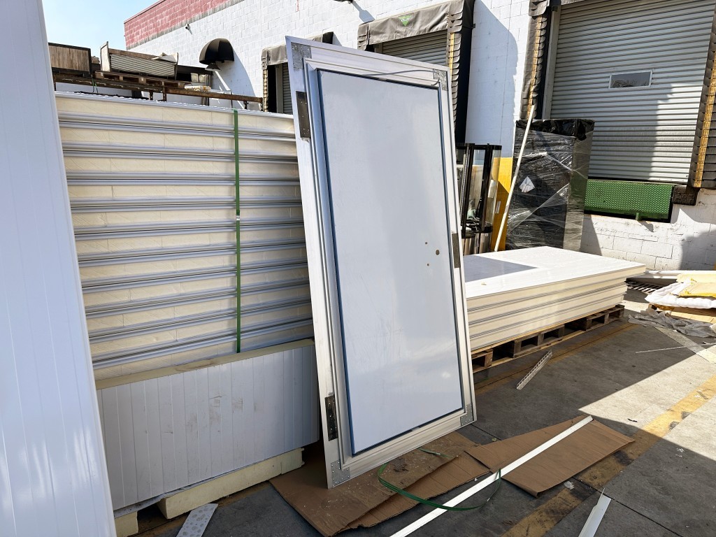NEW Walk In Freezer or Cooler Refrigerator Frame Door w Heating Wire Built In
