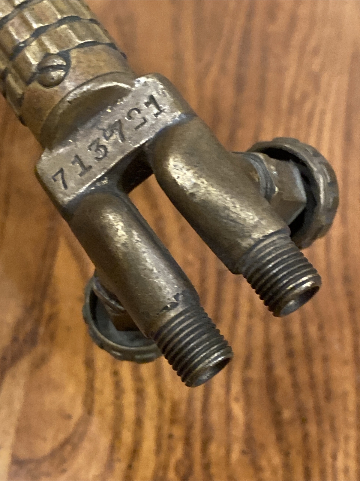 Vtg Airco Welding Torch Model 700 Style 4790 Air Reduction Concoa Corn Cob 16.5”