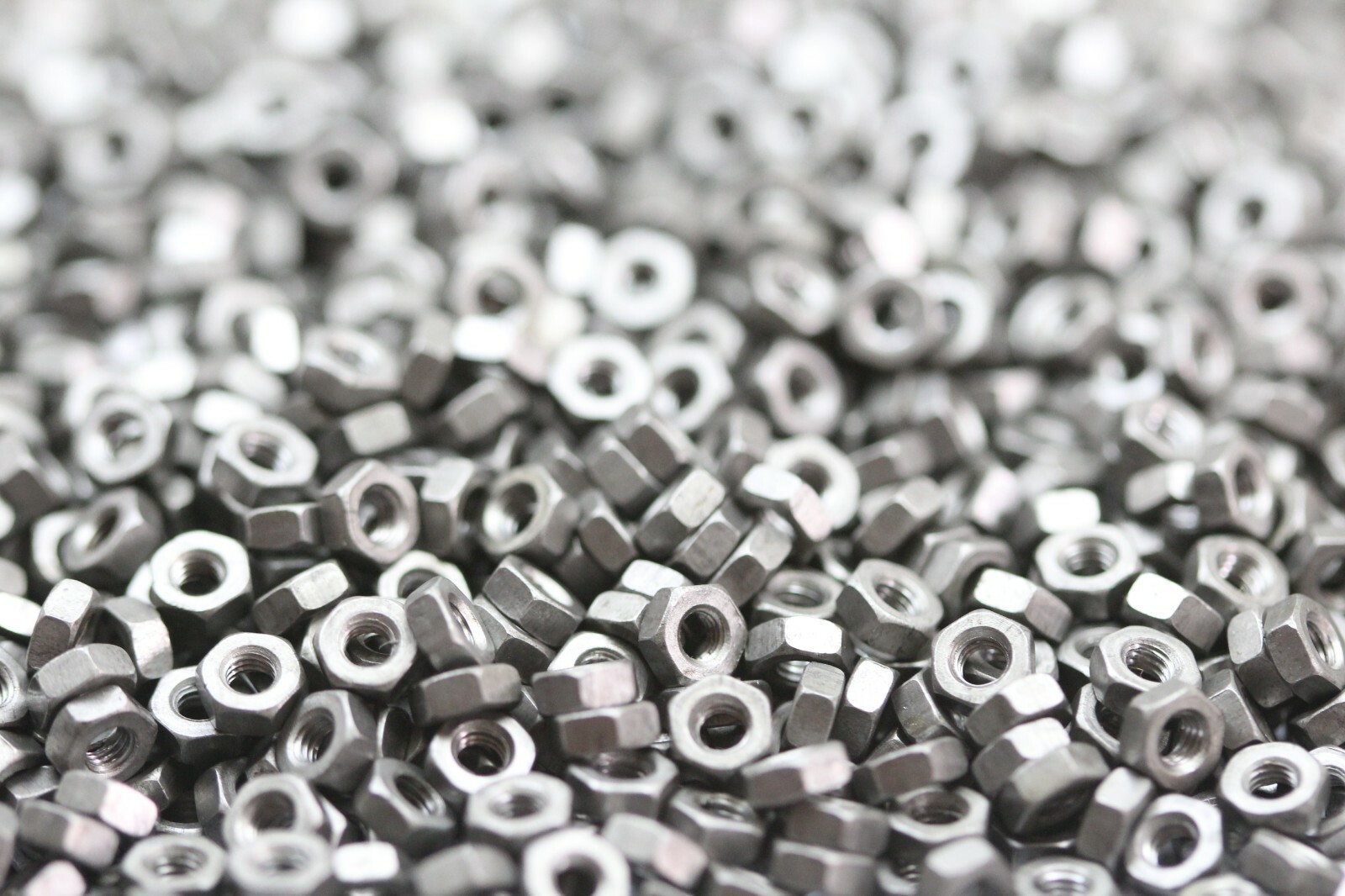 M3-0.50 Metric Hex Nuts, Class 10 Steel w/ Plain Finish DIN 934, Coarse Thread