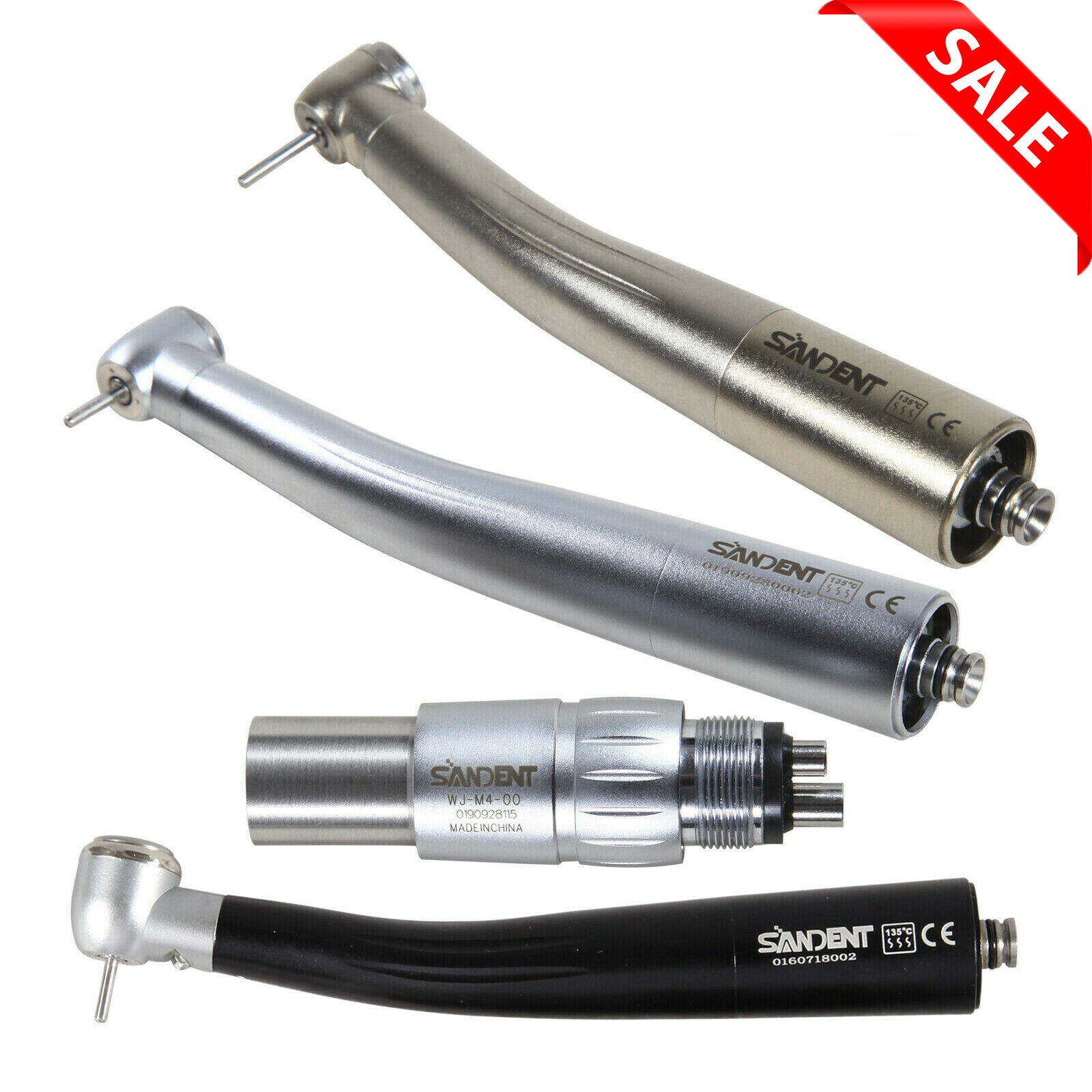 NSK Style High Speed/Egenerator/Fiber Optic LED Handpiece 4/6Hole Coupler Dental