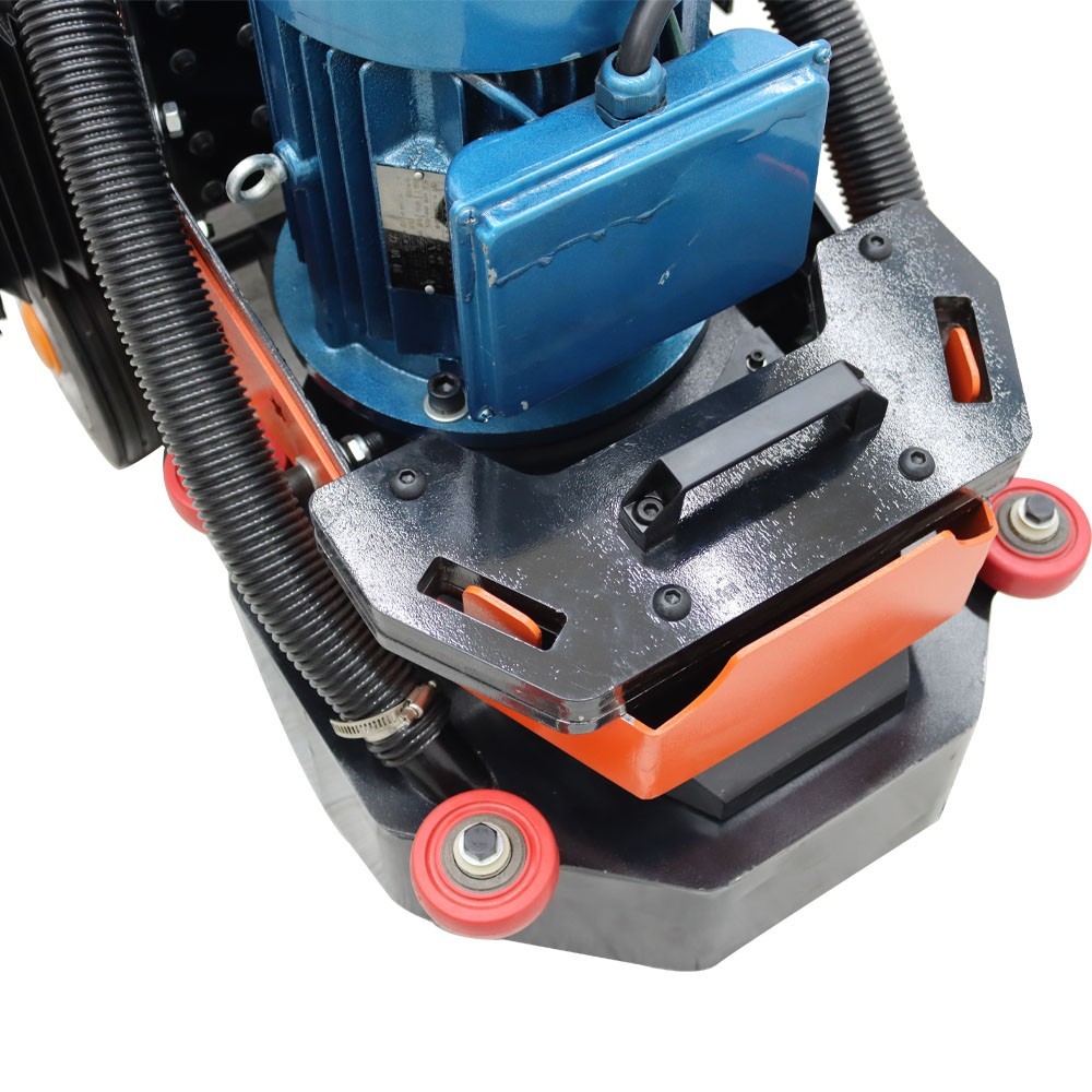 220V 5.4HP Concrete Floor Grinding Polishing Machine 16.14″Grind Wide 6pcs Head