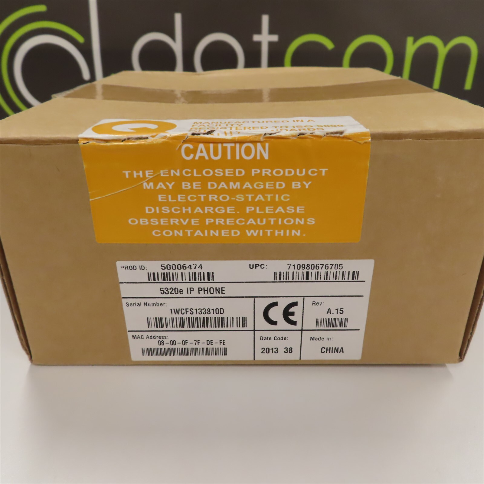 New Mitel 5320e IP5320e VoIP Display Phone 50006474 Back Lit Sealed NON Backlit