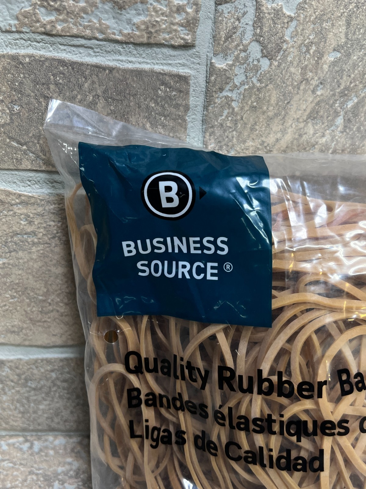 Business Source Quality Rubber Bands Size 117, 7″ x 0.1″, 1 Pounds NEW