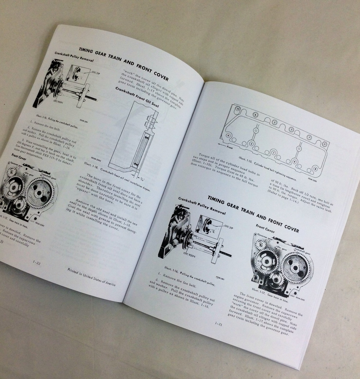 International Farmall C-157 C-175 C-200 Engine Fuel Service Shop Repair Manual