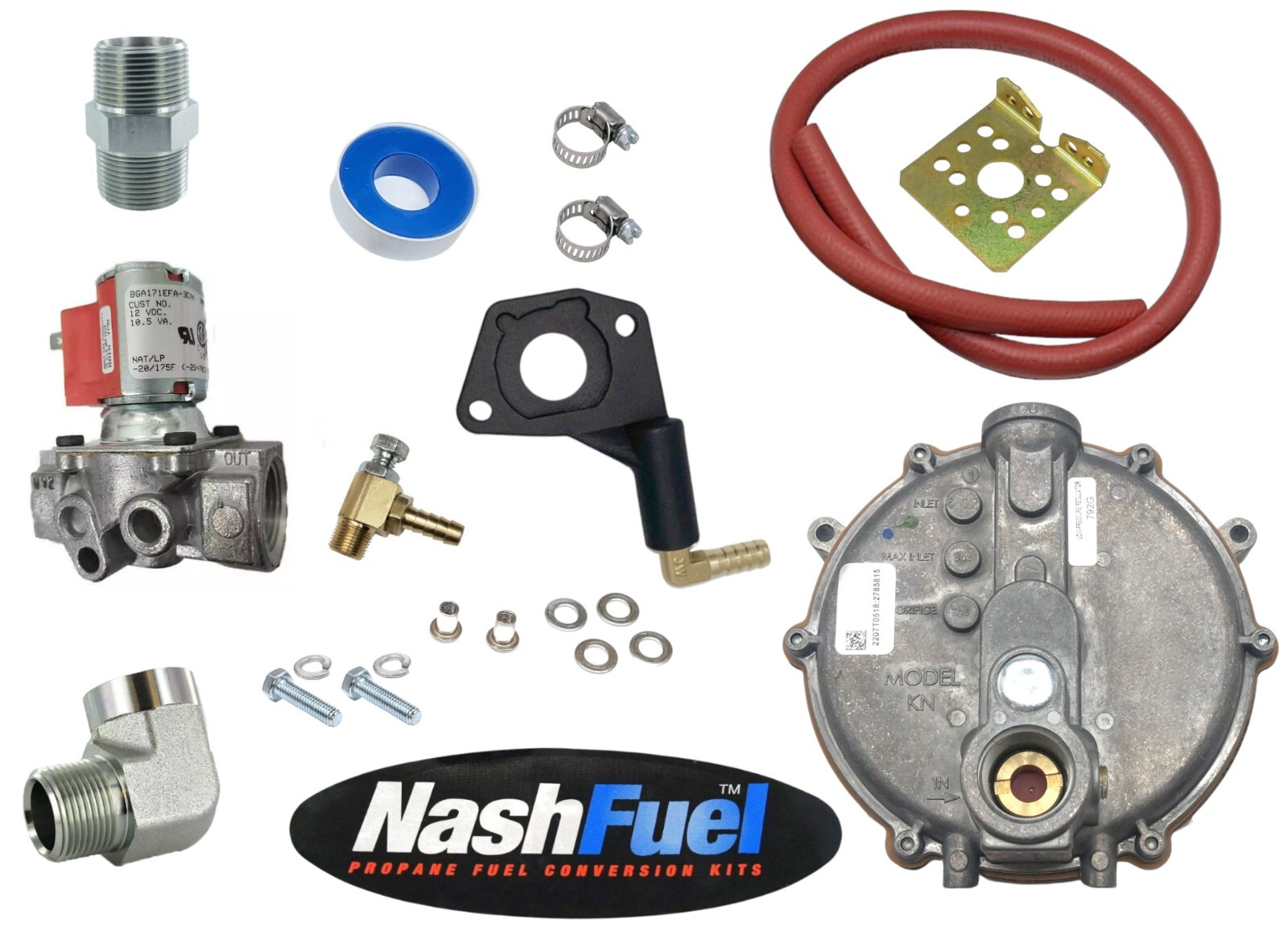 Propane Natural Gas Conversion Fits Onan Marquis Gold 5500 12v Solenoid