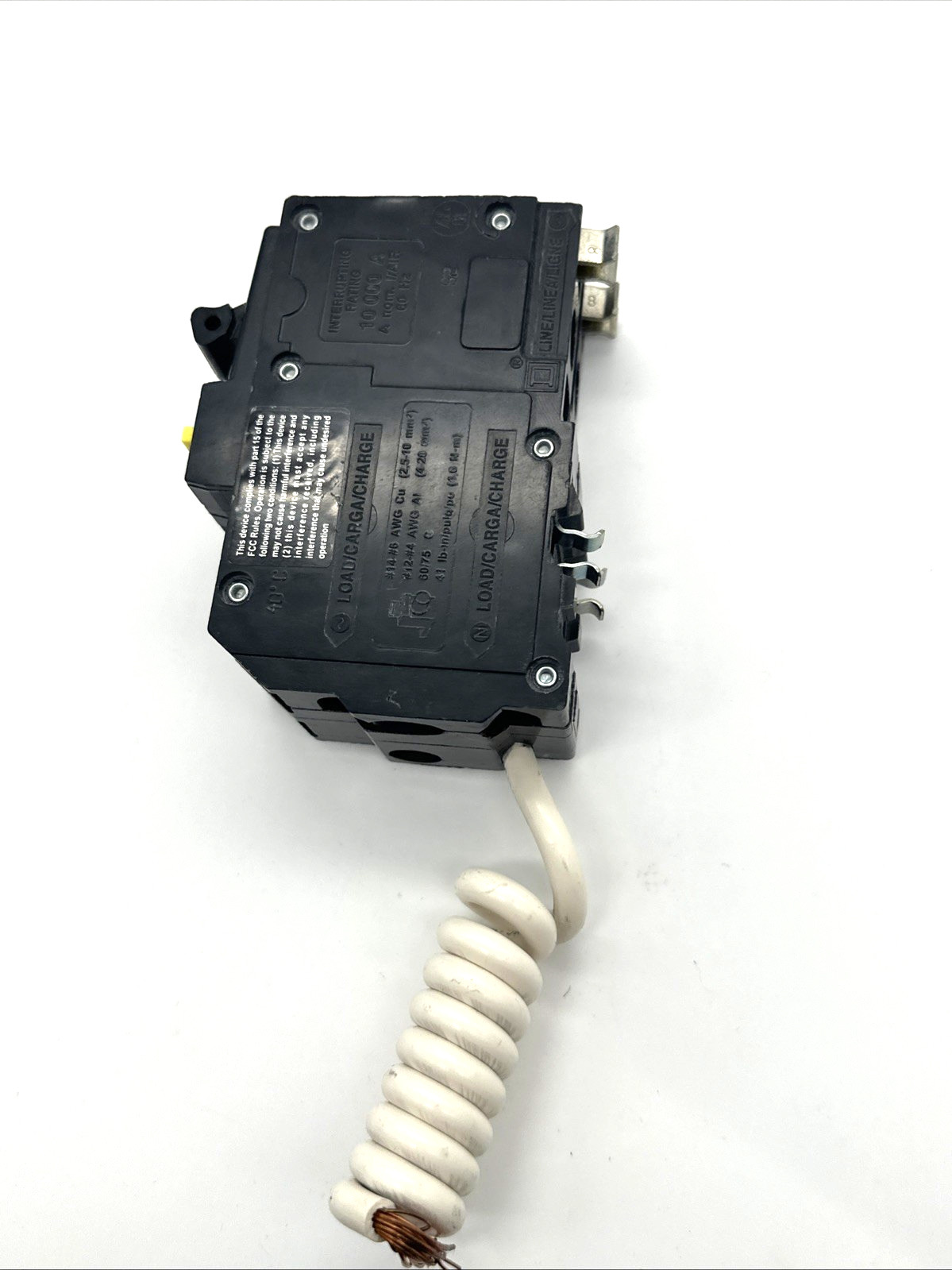 NEW Square D QO250GFI Ground Fault Circuit Breaker GFCI 2 Pole 50A 120/240V