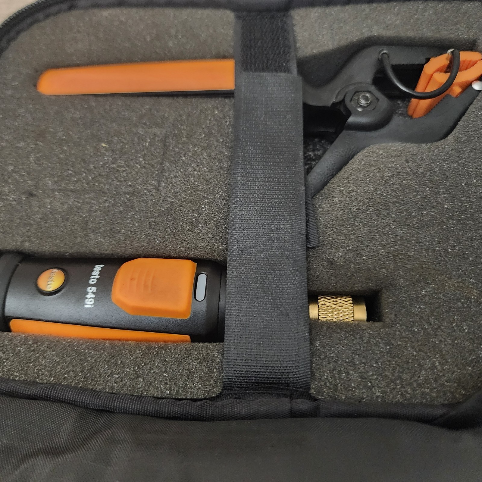 Testo Smart Probes HVAC Refrigeration Test Kit 115i & 549i Bluetooth W/ Case Use