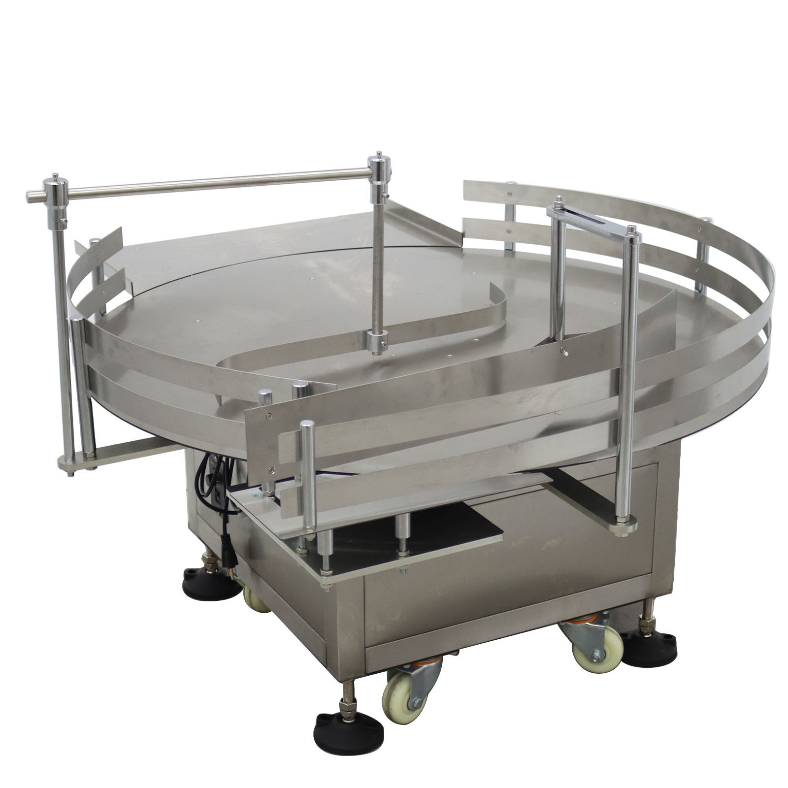 39.3″ Bottle Automatic Unscrambler 110V Bottle Organizer Sorter Speed Adjustable