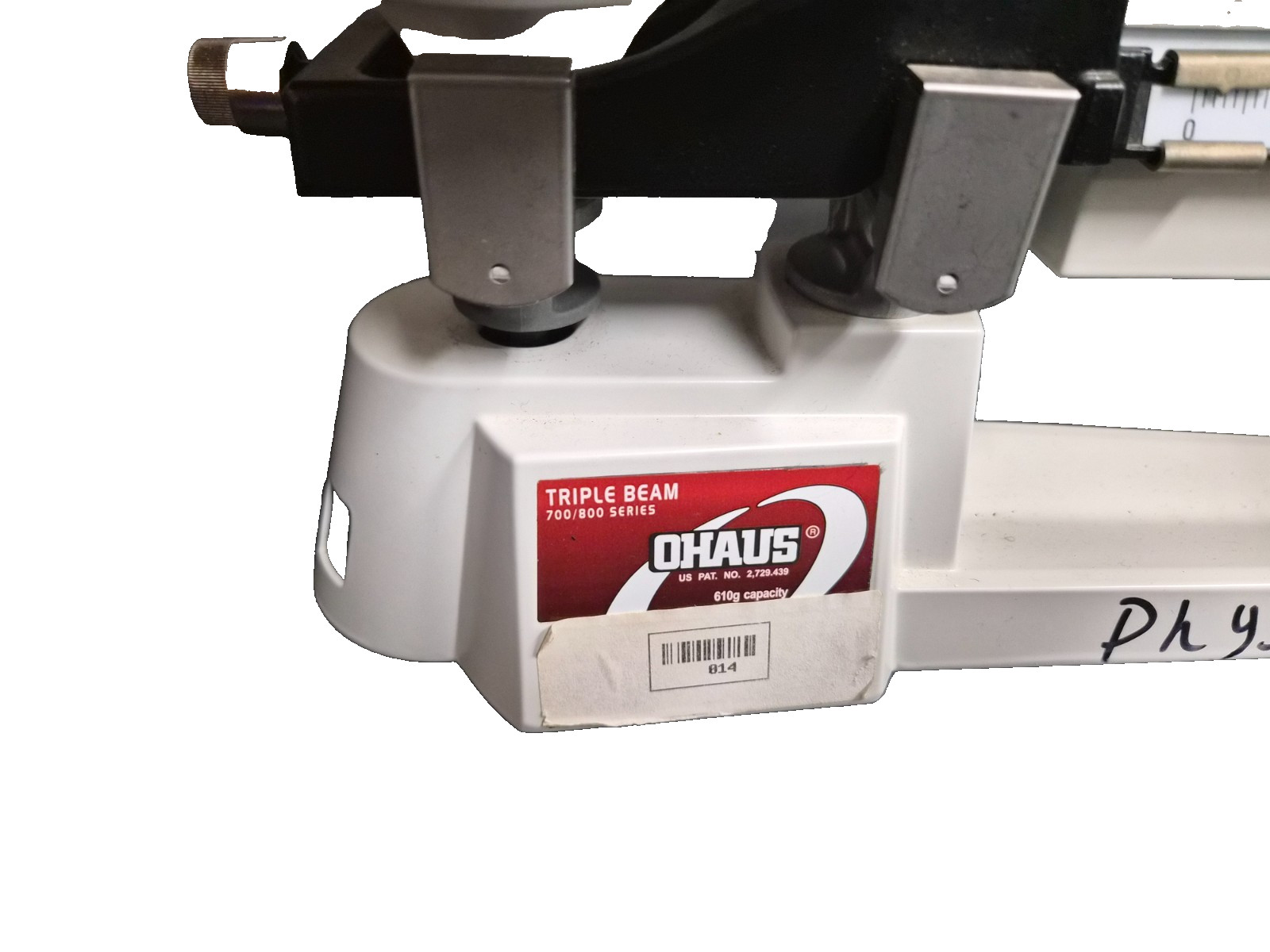 Ohaus Triple Beam Balance TJ611 610g Cap 0.1g Readability Tare Mechanical Scale