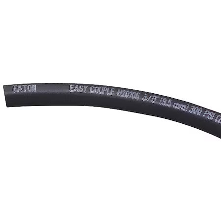 Boston H20104bk-250R Easy Couple Hose, 1/4″ I.D., 250 Ft L, Blck