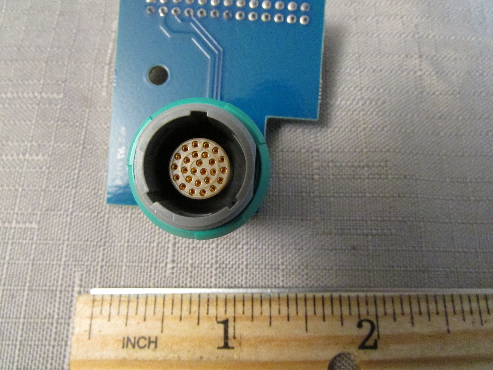 26-Pin Female LEMO Connector to 2X13 0.10 Pin Male Connector Adapter PCB New