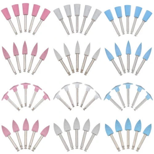 Dental Composite Silicone Rubber Polish Low-speed Grinding Finishing Point Bur