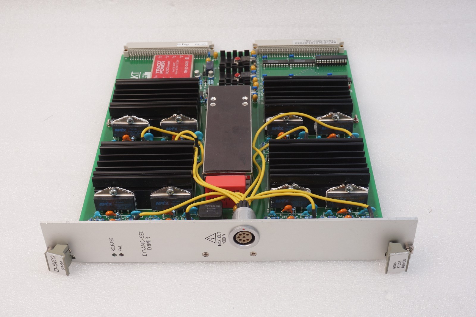 AMAT AKT DYNAMIC-SEC-DRIVER BOARD D-SEC 50-04,0101-57033 REV:08,FAB 0111-57033