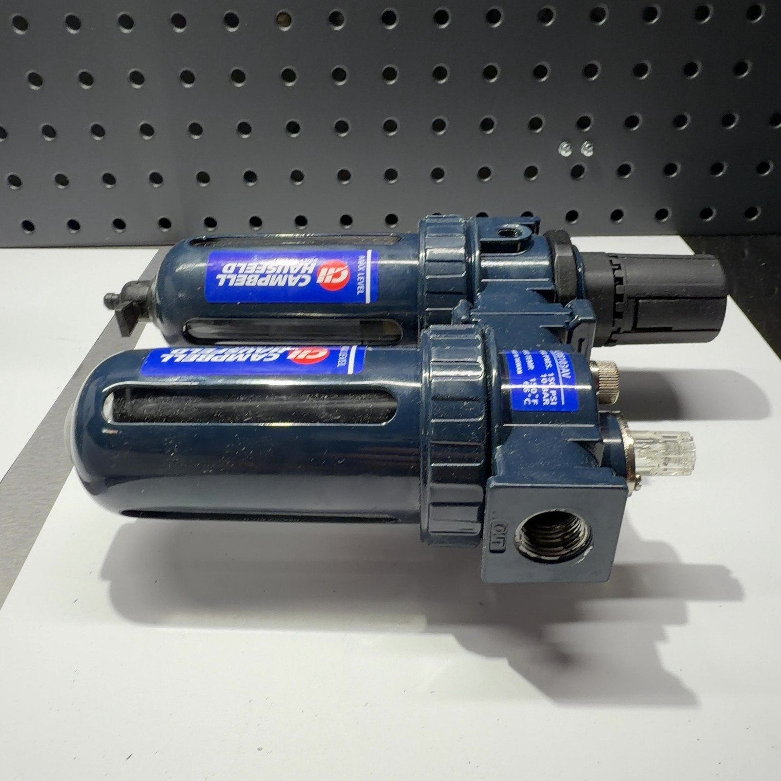3-in-1 FRL Air Filter Regulator Lubricator for Campbell Hausfeld 3/8 NPT